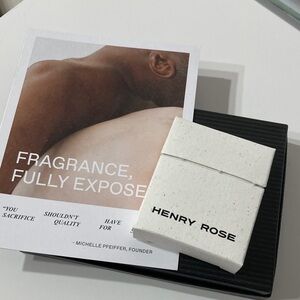 Henry Rose dark scent testerFragrance Set - Black and White 6 1.5 mls